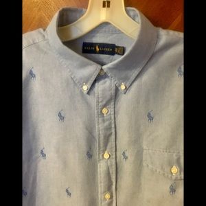 NWT - Ralph Lauren Button Down Shirt, XXL